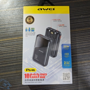 Awei P64K 1万毫安时充电宝